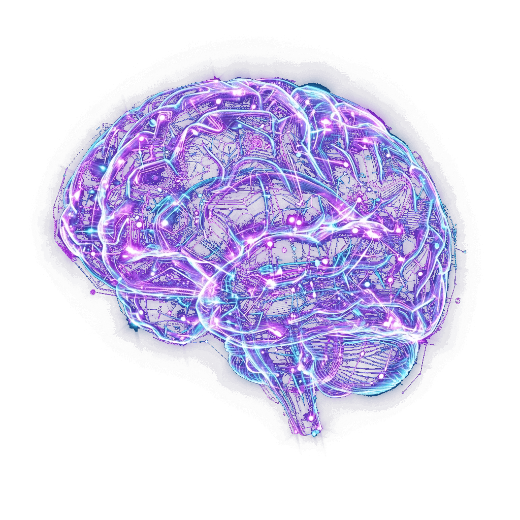 AI Neural Brain Hologram